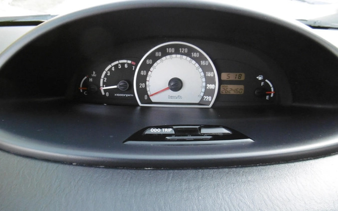Hyundai Matrix cena 12900 przebieg: 262406, rok produkcji 2009 z Brzozów małe 781